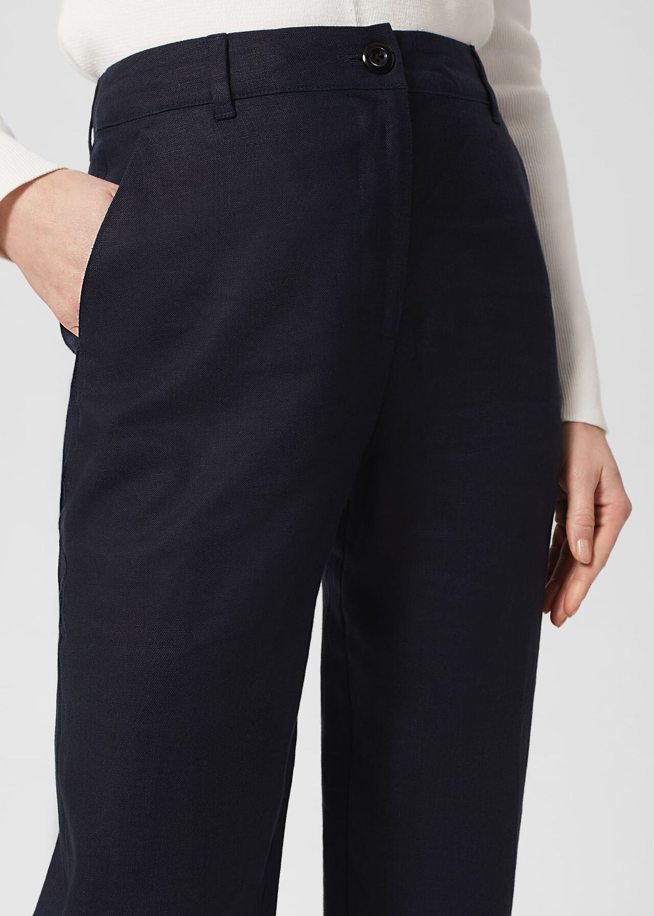 Dora Trousers, True Navy, hi-res