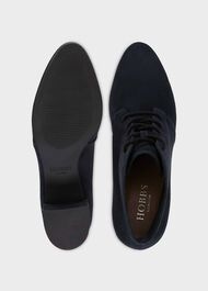 Hetty Lace Up Ankle Boots, Navy, hi-res