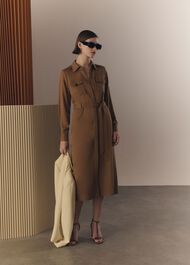 Combs Dress, Vicuna, hi-res