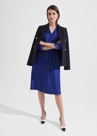 Sara Shirt Dress, Deep Blue, hi-res