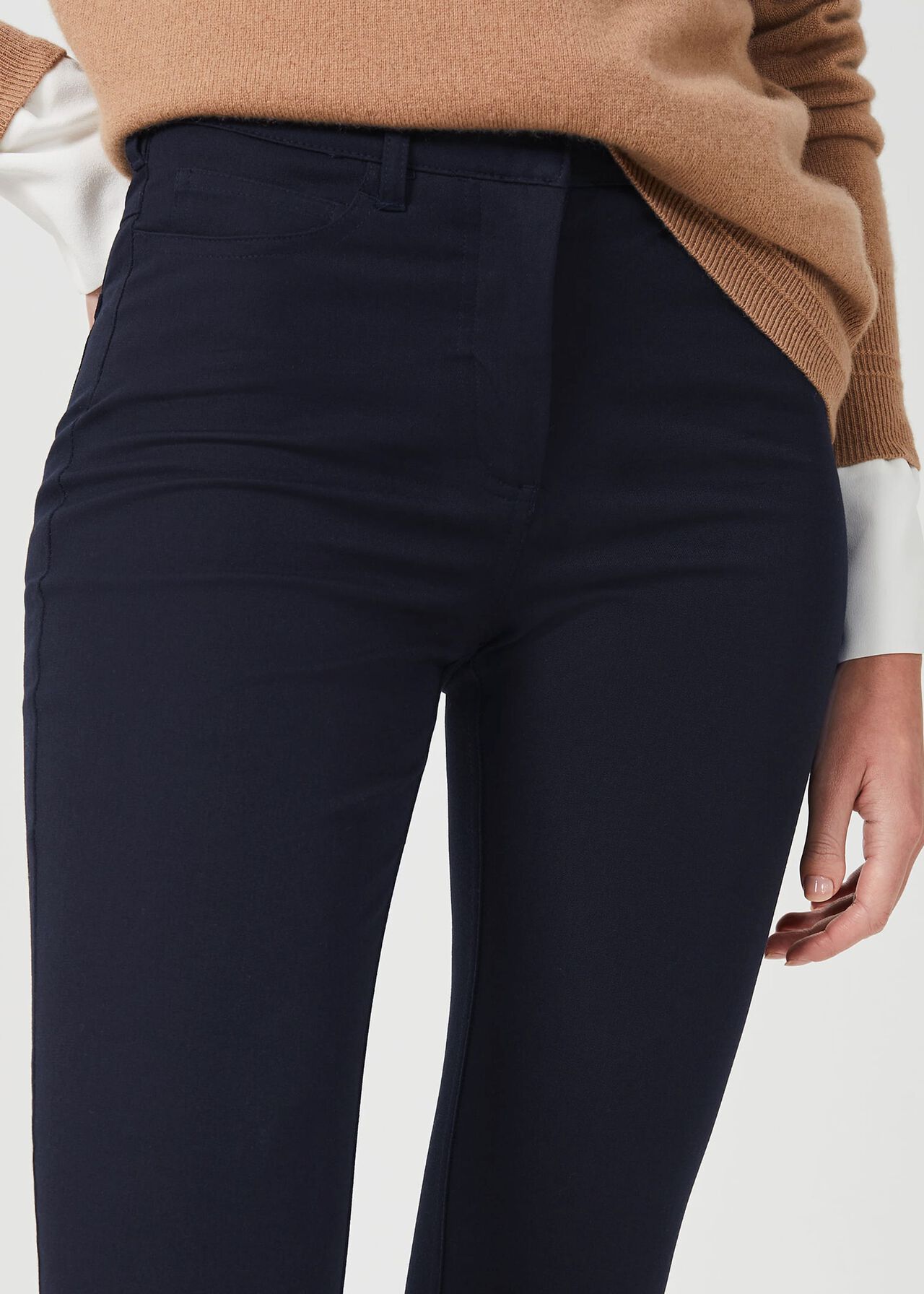 Amanda Skinny Jeans With Stretch, True Navy, hi-res
