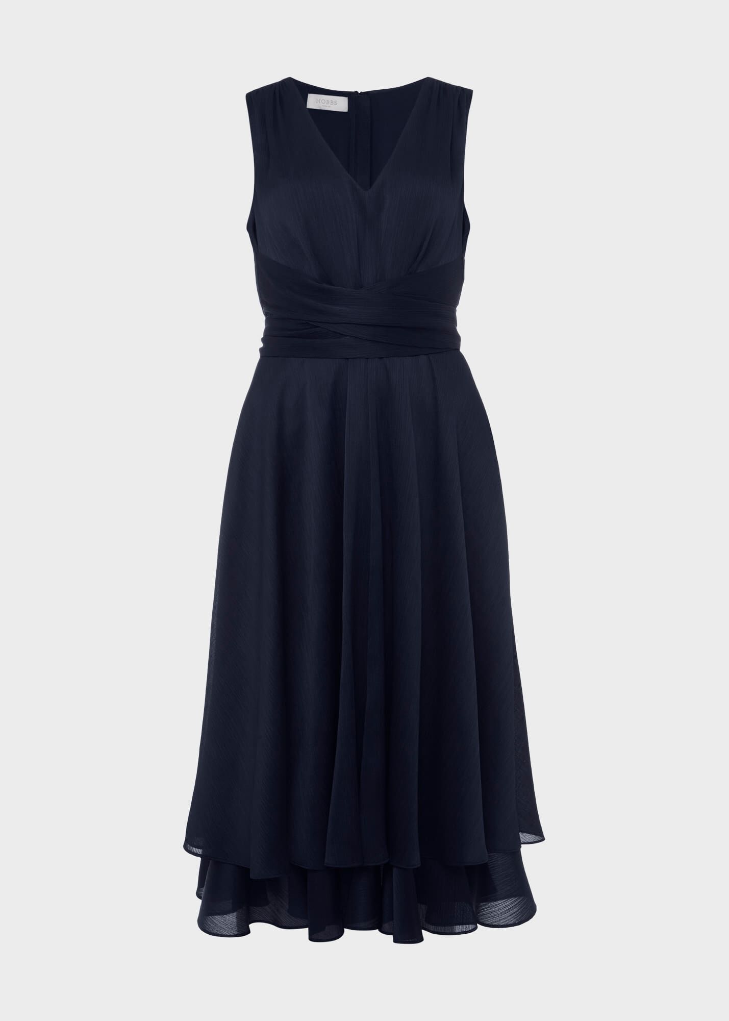 Hobbs navy clearance and white dress
