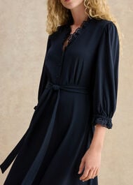 Arya Jersey Dress, True Navy, hi-res