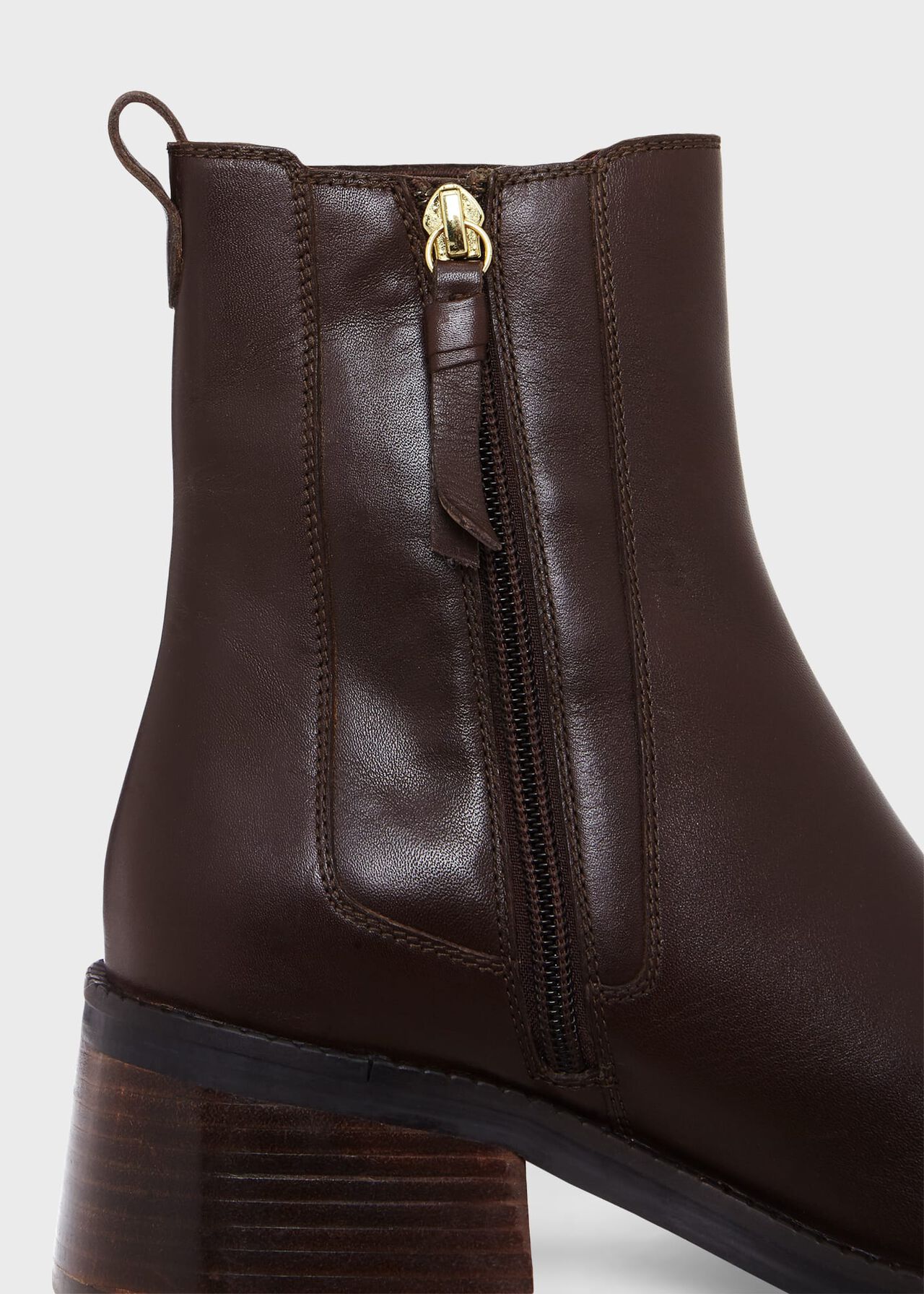 Fran Ankle Boots, Chocolate, hi-res
