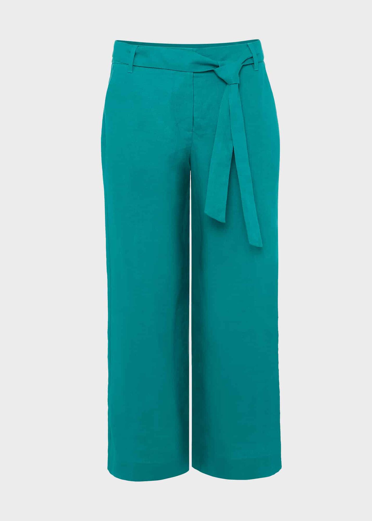 Jacqui Crop Trousers, Lagoon Green, hi-res