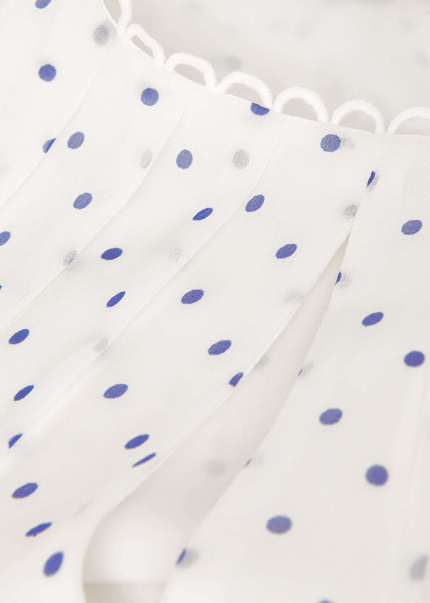 Priya Silk Spot Dress