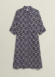 Cali Dress, Navy Ivory, hi-res