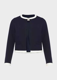 Candice Jacket, Navy Ivory, hi-res