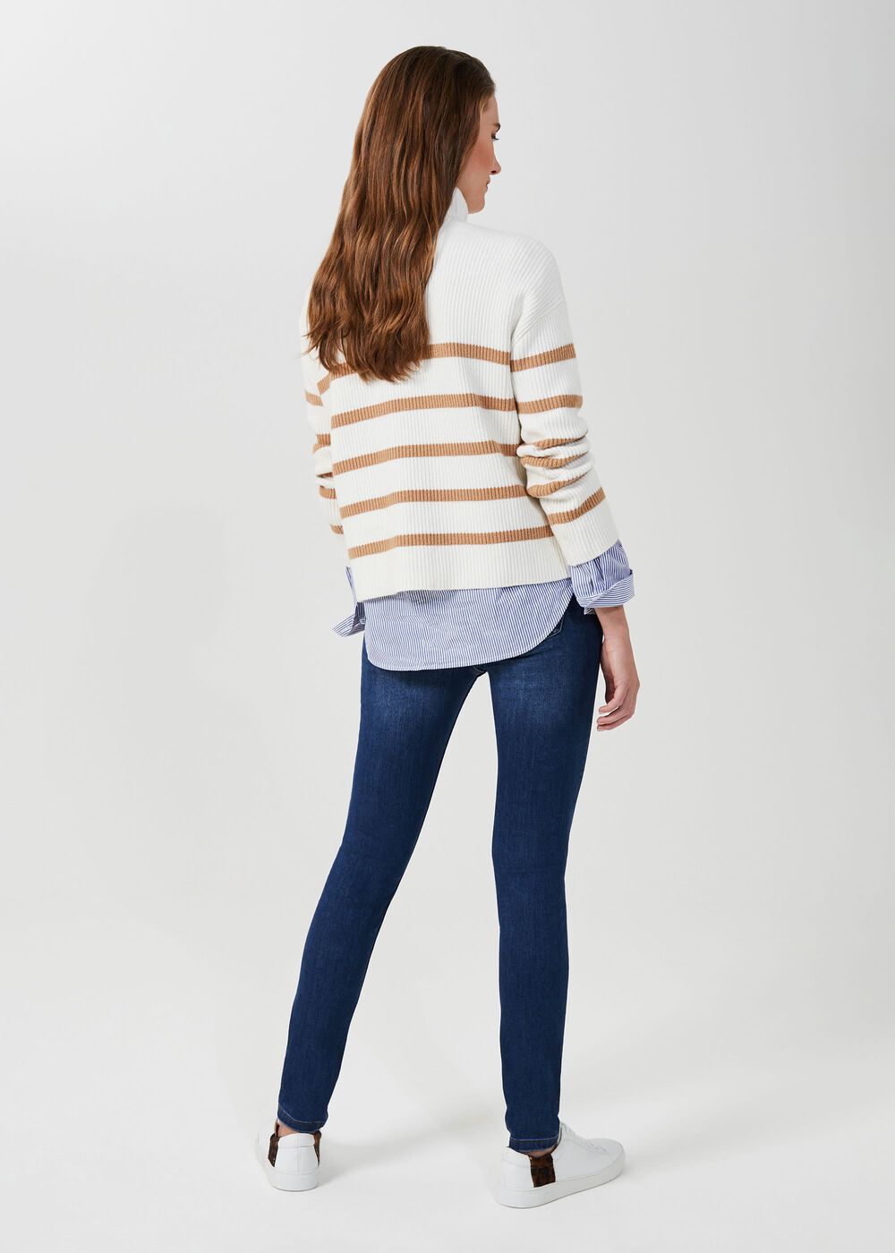 Gia Sculpting Jeans With Stretch, Mid Wash, hi-res