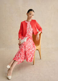 Maddie Dress, Red Ivory, hi-res