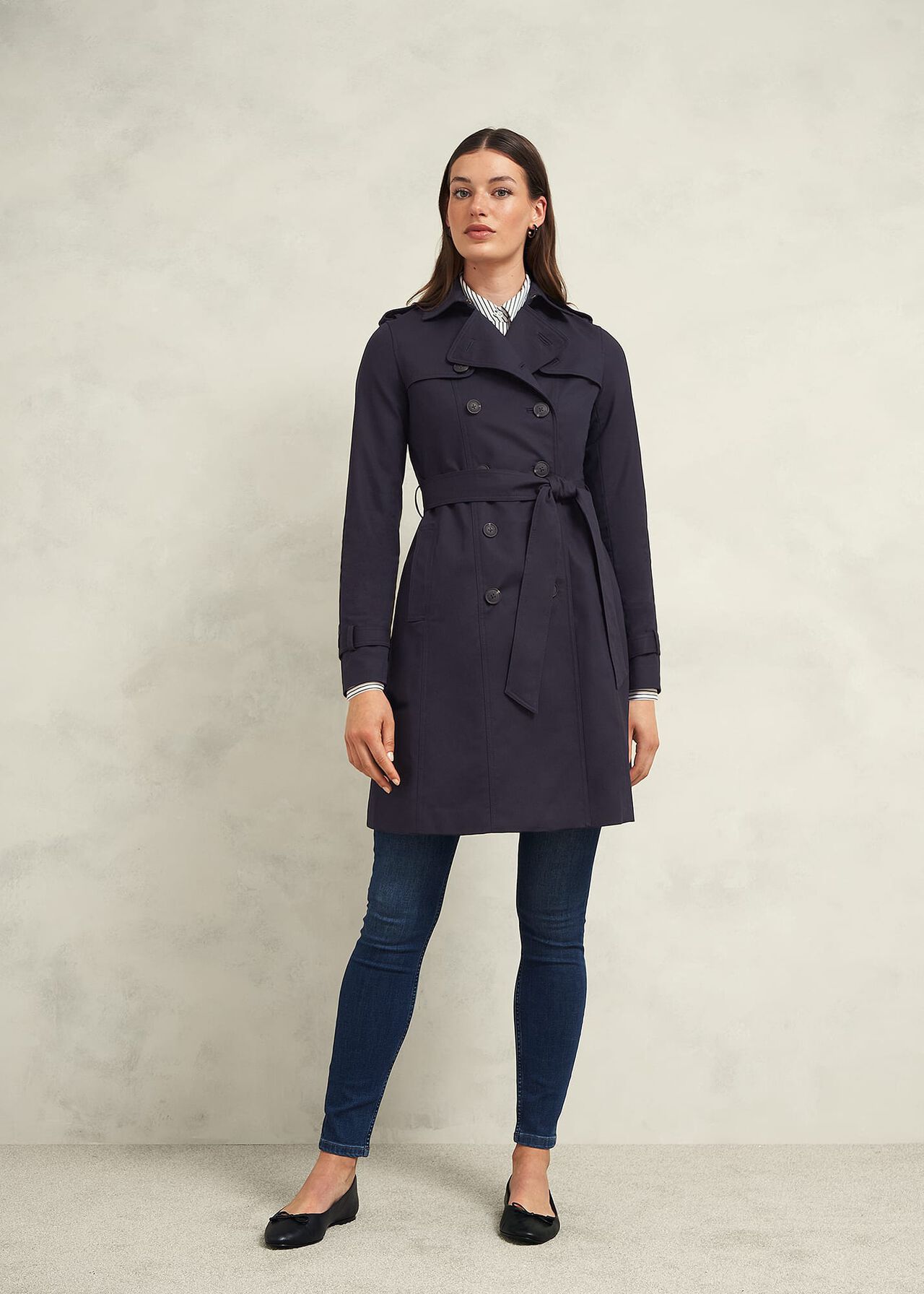 HOBBS SASKIA TRENCH COAT