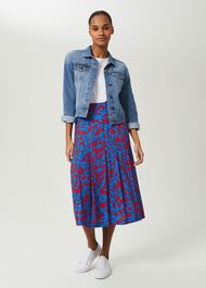 Mariam Denim Jacket, Blue, hi-res