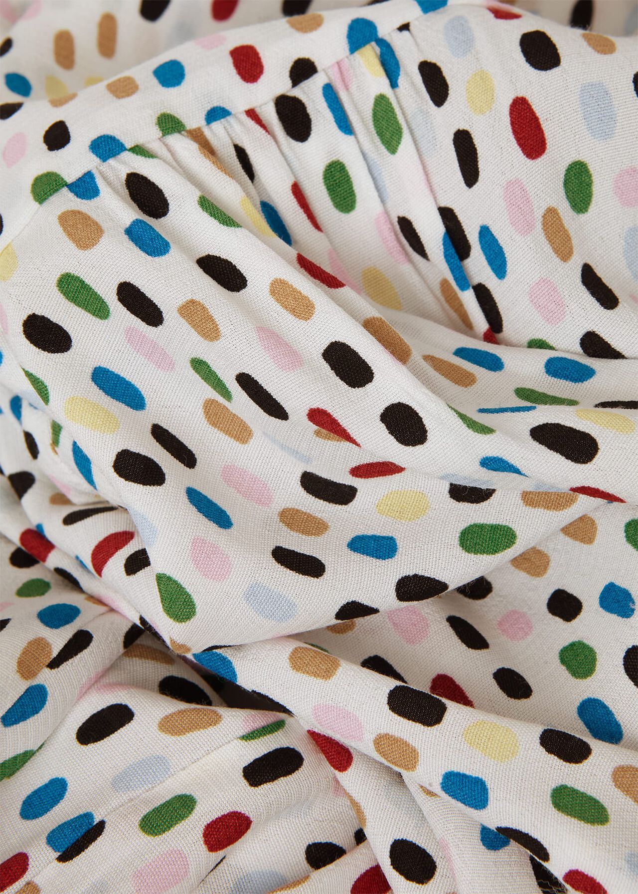 Luca Blouse, Ivory Multi, hi-res