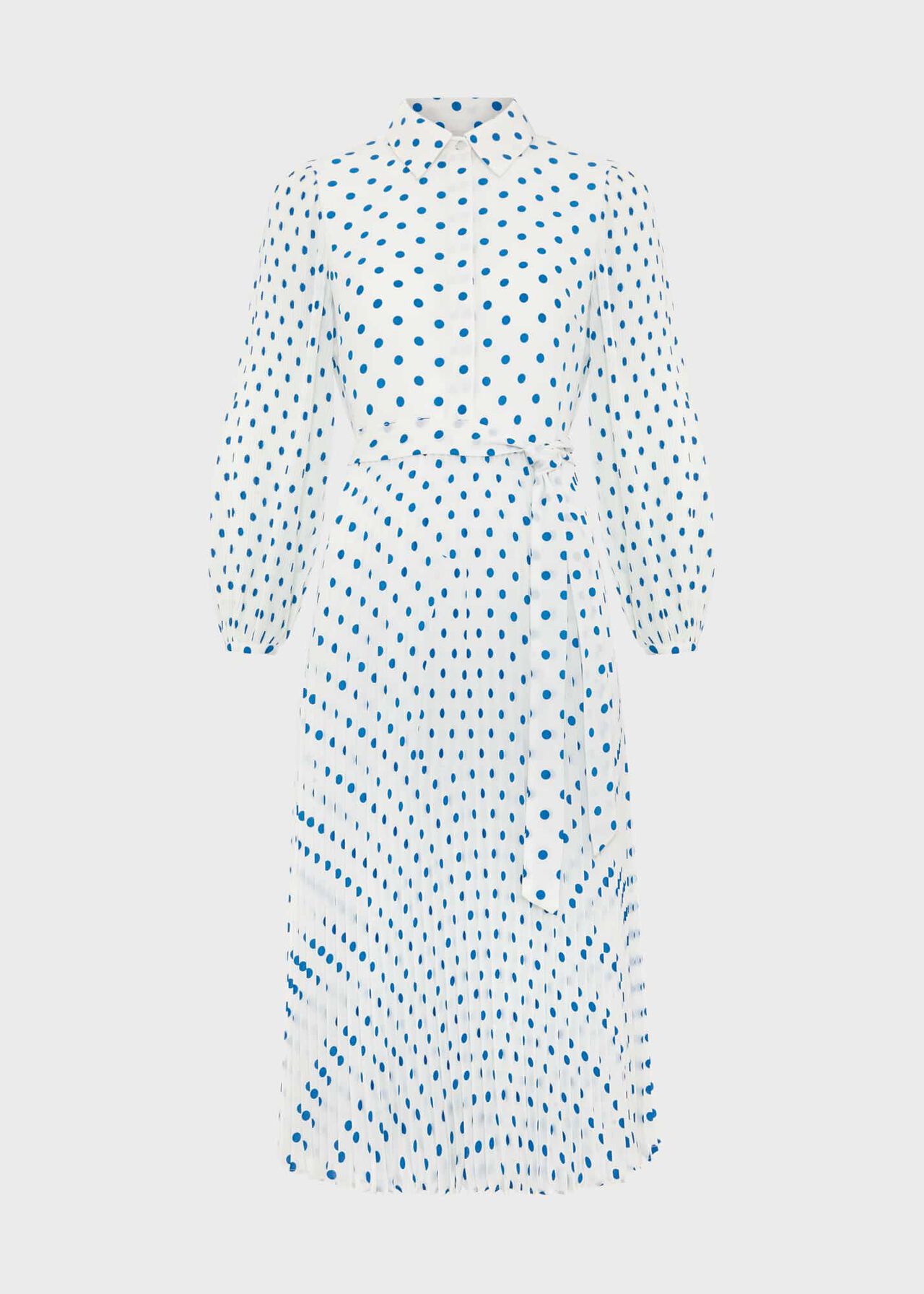 Tallulah Dress, Ivory Blue, hi-res