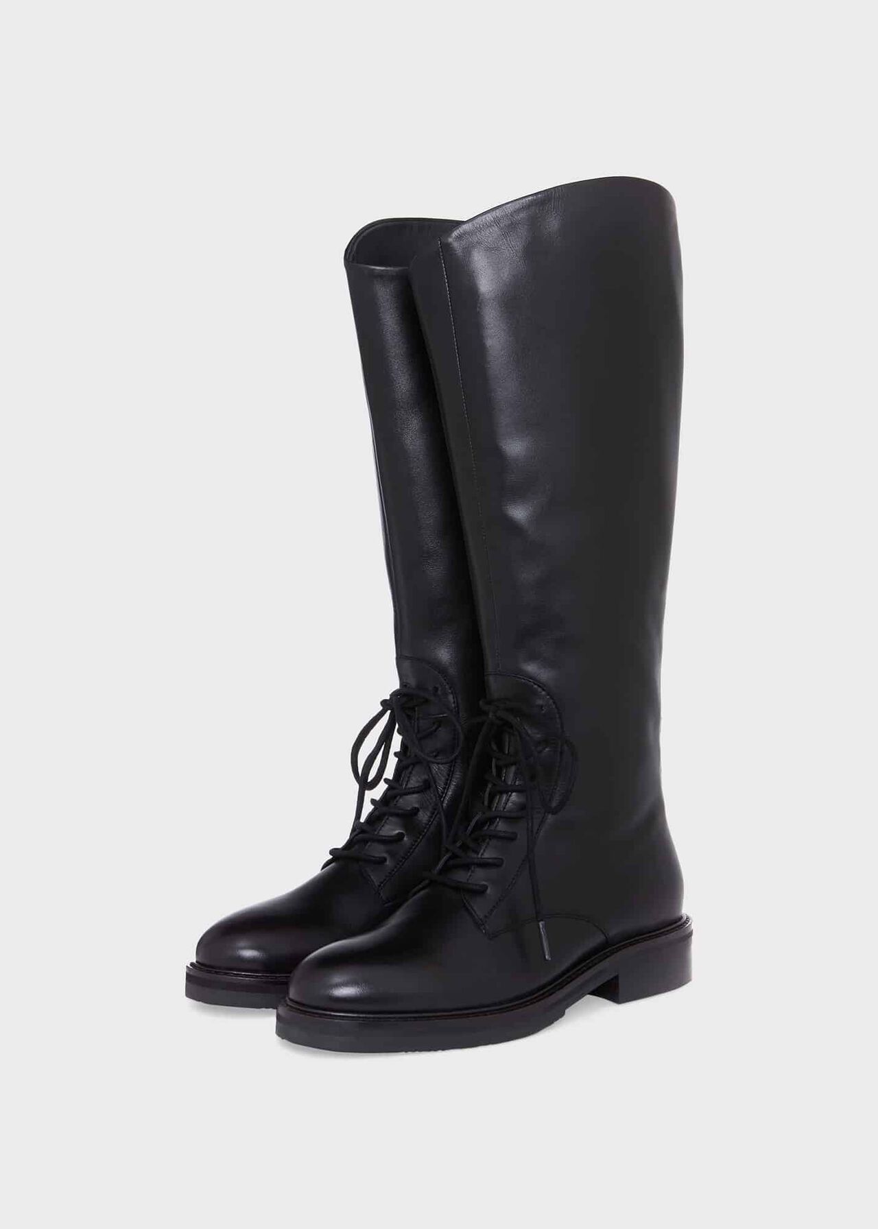 Laurel Knee Boots, Black, hi-res