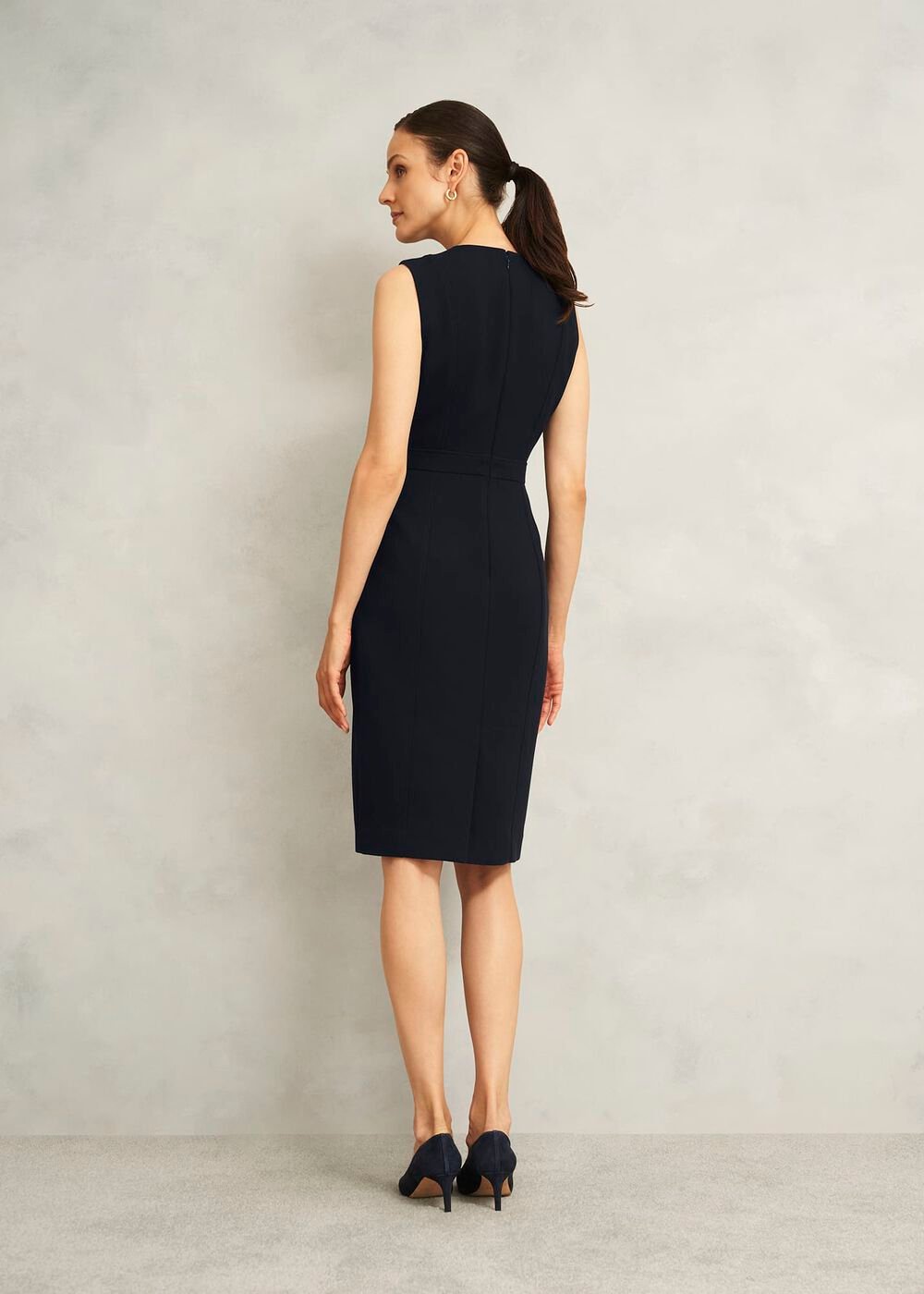 Petite Ivy Dress, Navy, hi-res