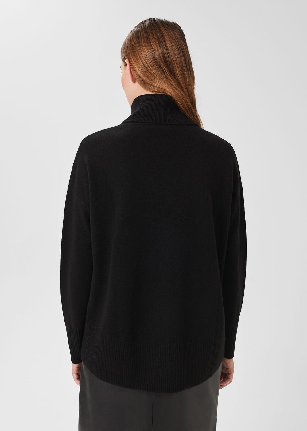 Dahlia Cashmere Sweater, Black, hi-res