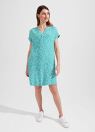 Cindy Dress, Aruba Green, hi-res