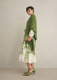 Matilda Scarf, Bay Leaf Green, hi-res