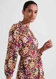 Petite Camellia Dress, Multi, hi-res