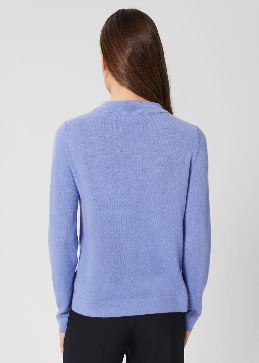 Talia Wool Cashmere Sweater, Deep Sky Blue, hi-res