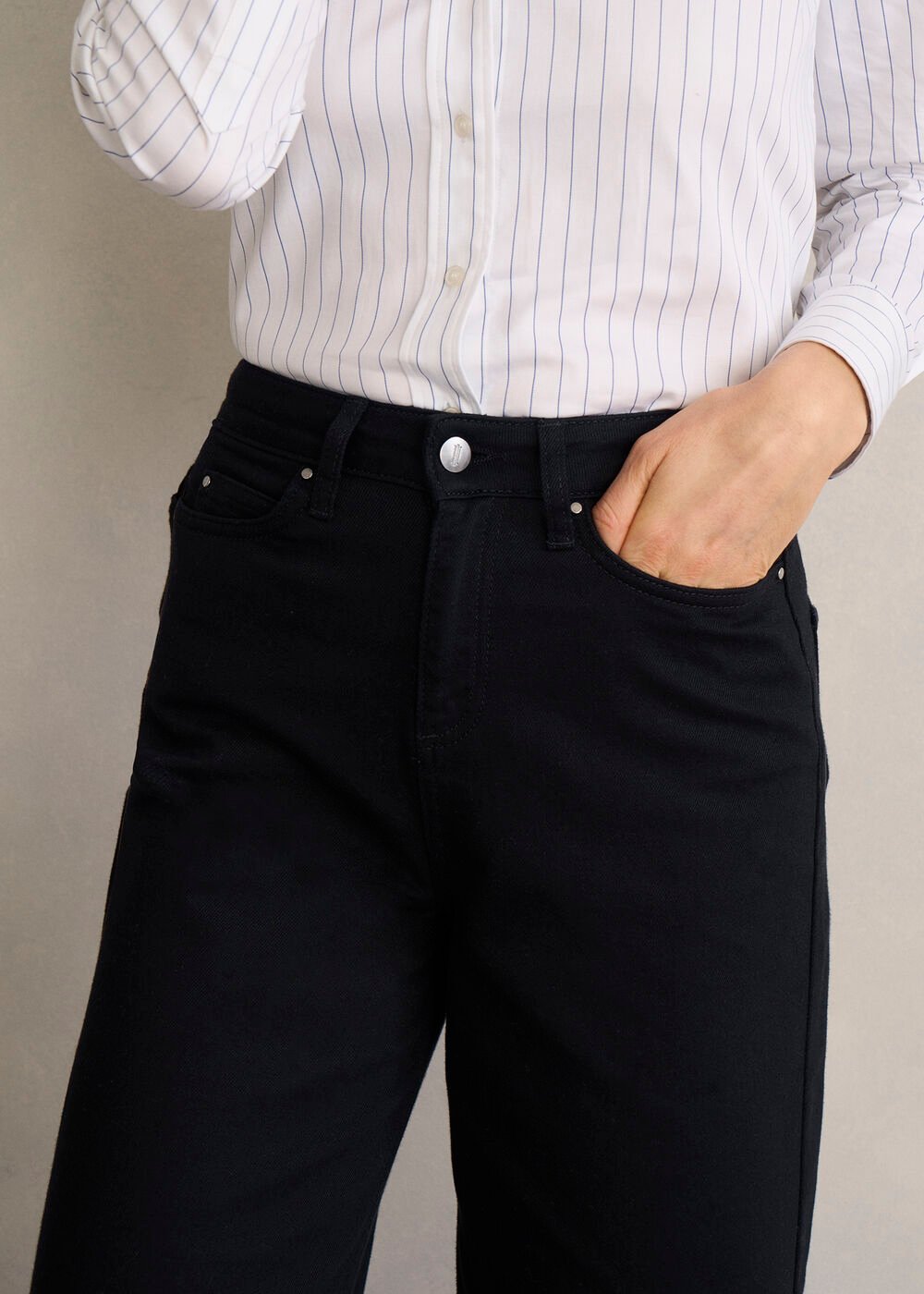 Brinley Crop Jeans, Black, hi-res