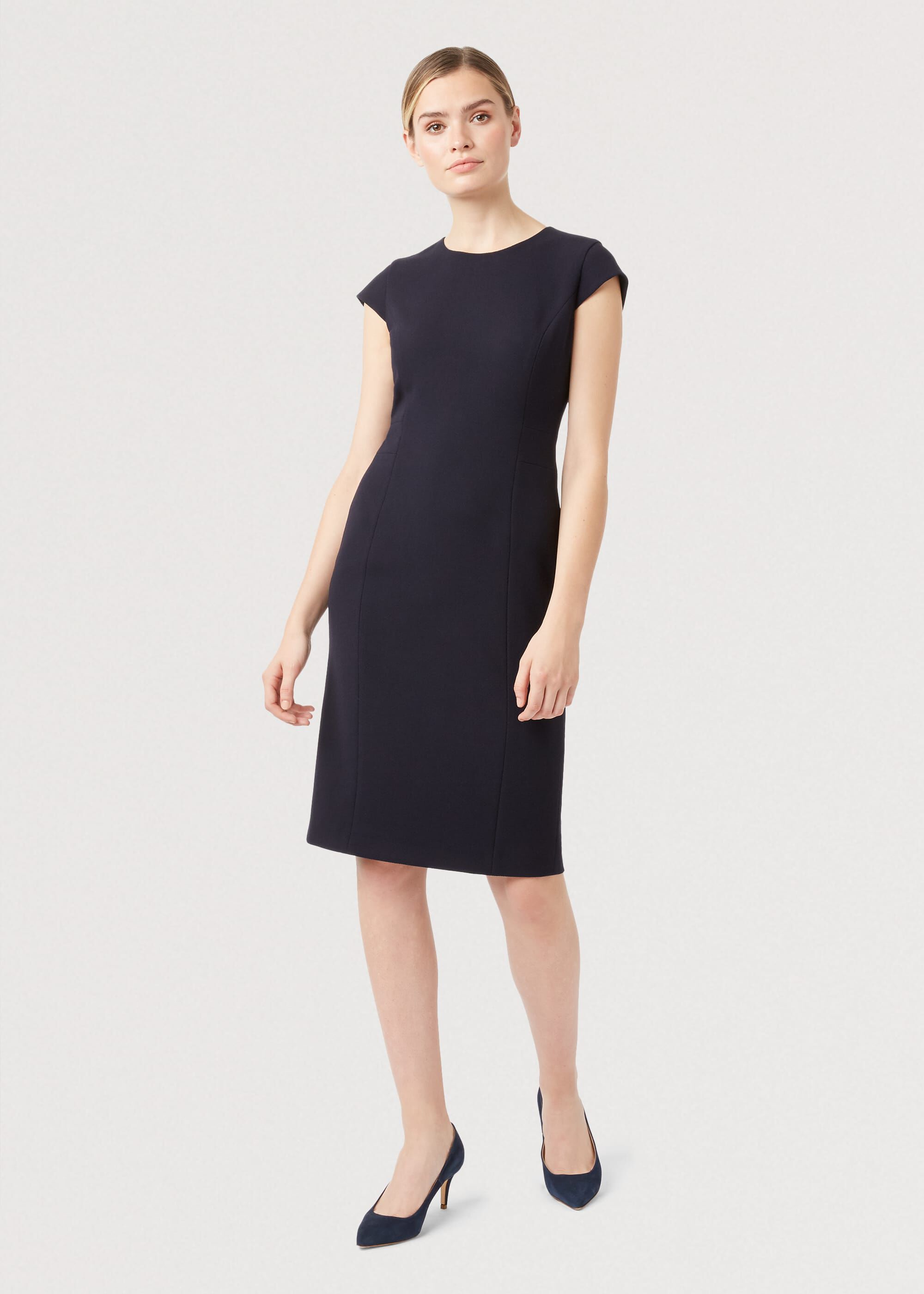 navy dress hobbs