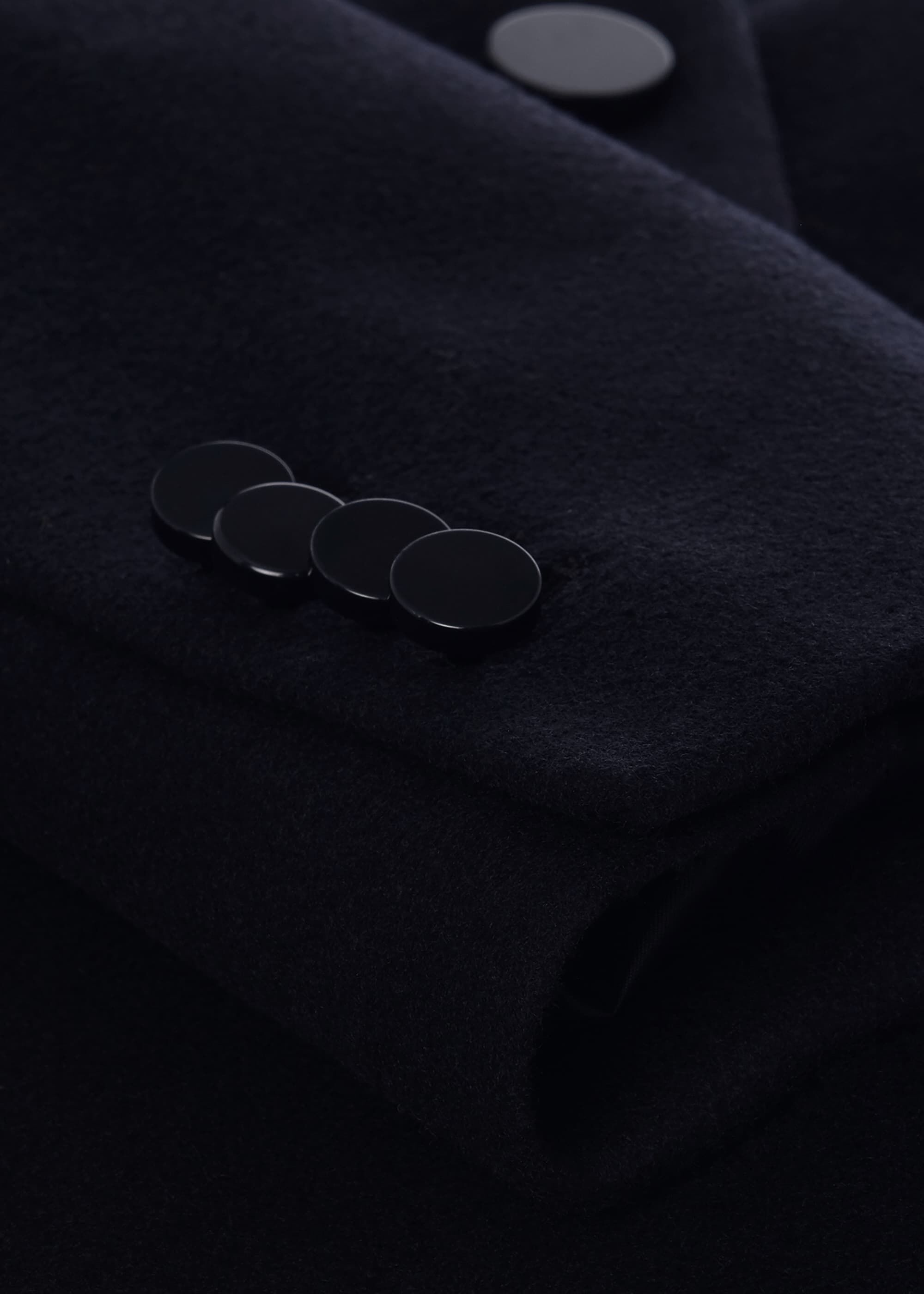 Hobbs milly wool blend coat top