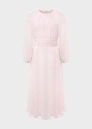 Arianne Fit And Flare Dress, Pale Pink, hi-res
