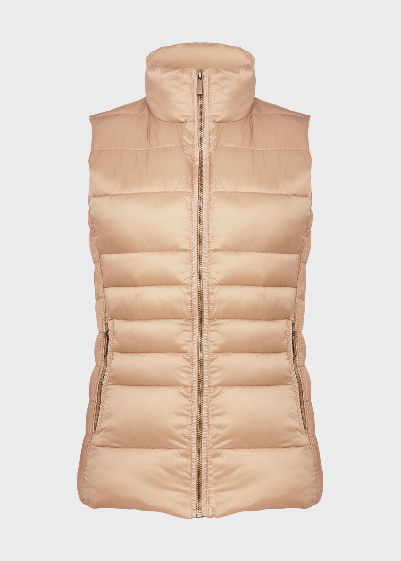 Noemi Water Resistant Padded Gilet, Camel, hi-res