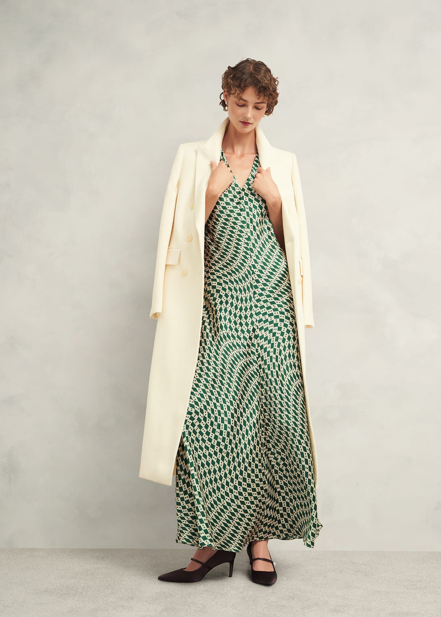 Parcevall Silk Dress | Hobbs UK |