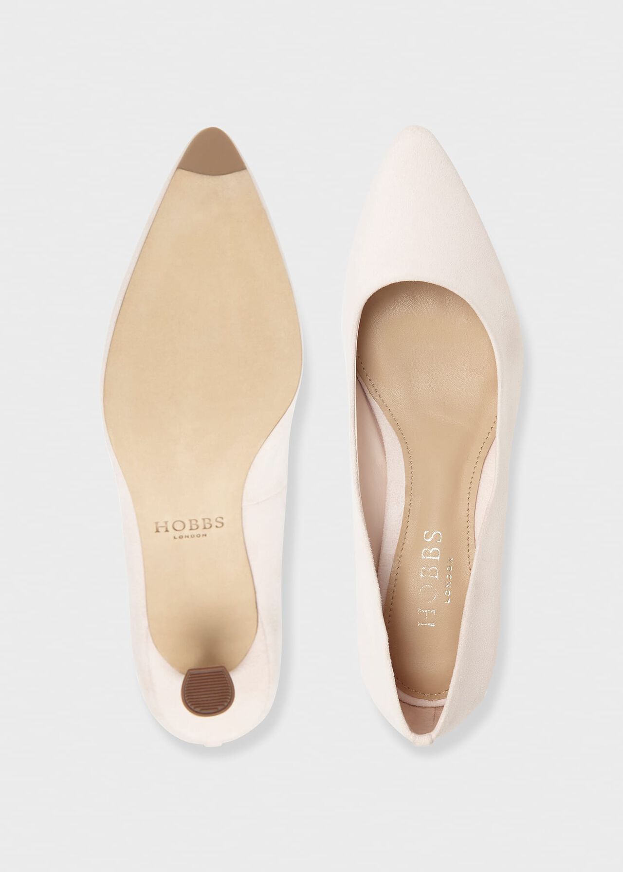 Esther Court Shoes, Pale Pink, hi-res