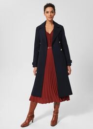 Isabelle Trench, Navy, hi-res