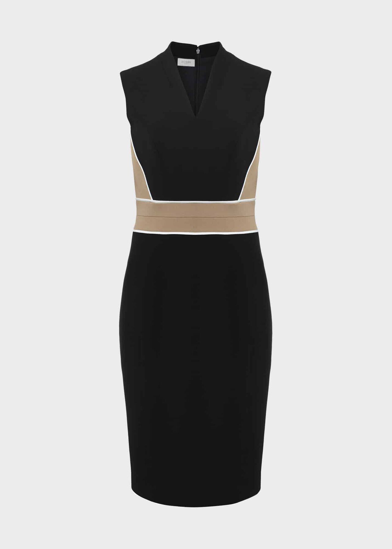 Fatima Dress, Black Camel, hi-res