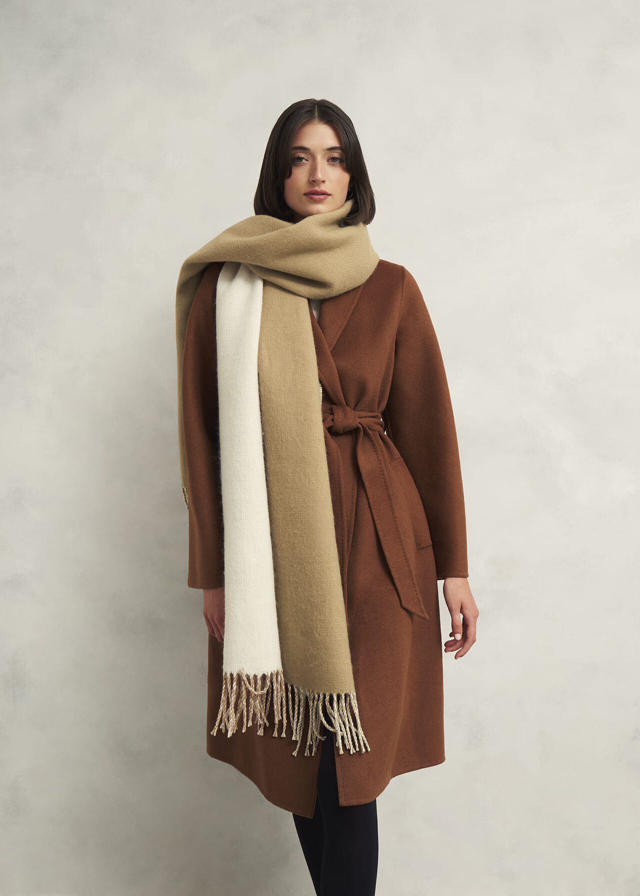 Nancy Scarf, Camel Ivory, hi-res