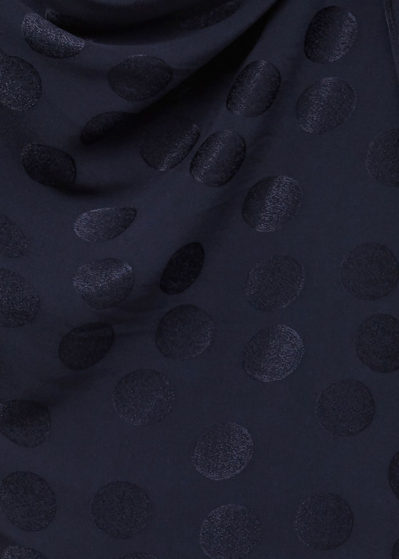 Ashley Jacquard Spot Dress, Midnight, hi-res