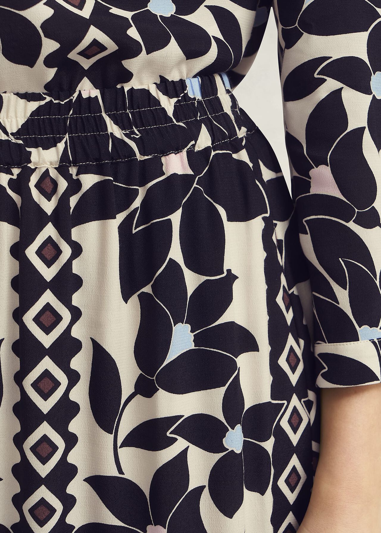Lyra Skirt, Navy Multi, hi-res