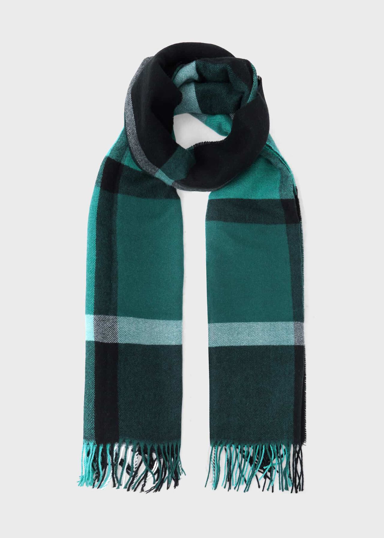 Elsa Scarf, Teal, hi-res
