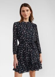 Pearl Dress, Navy Multi, hi-res