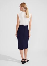 Phoebe Pencil Skirt, Dark Midnight, hi-res