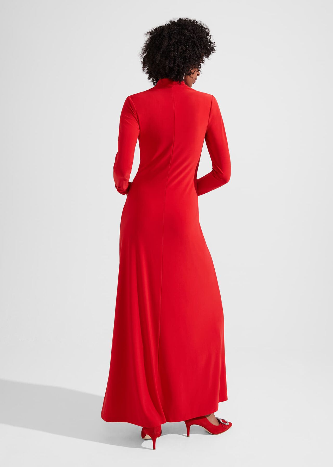 Vida Dress, Garnet Red, hi-res