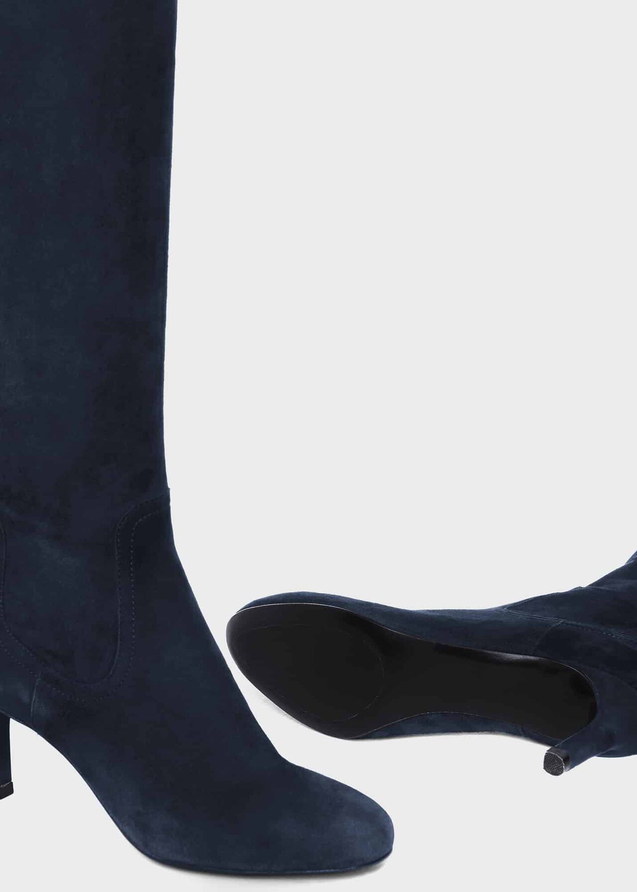 Lizzie Stretch Boot, Navy, hi-res