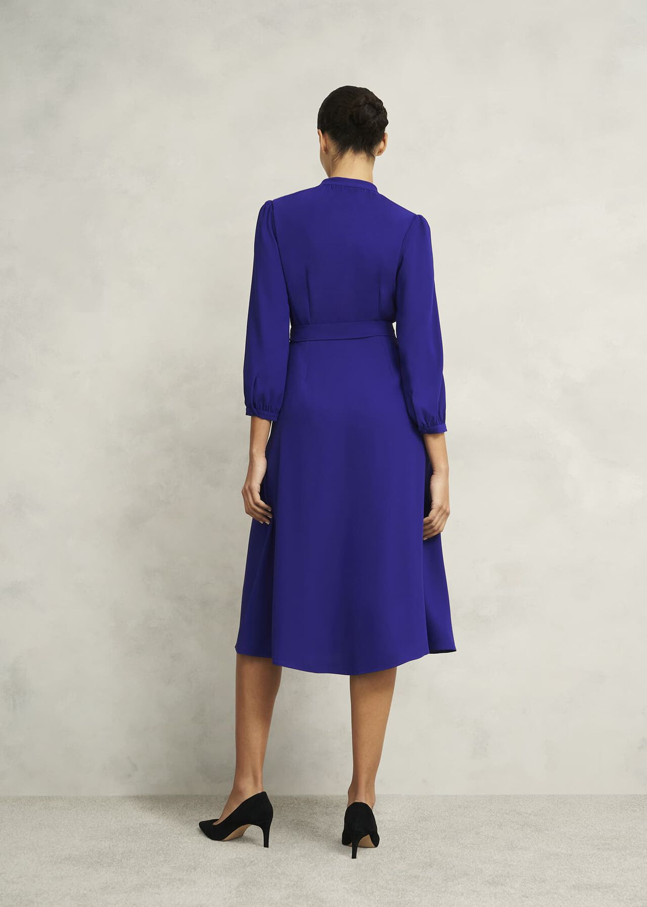 Peony Dress, Cobalt Blue, hi-res