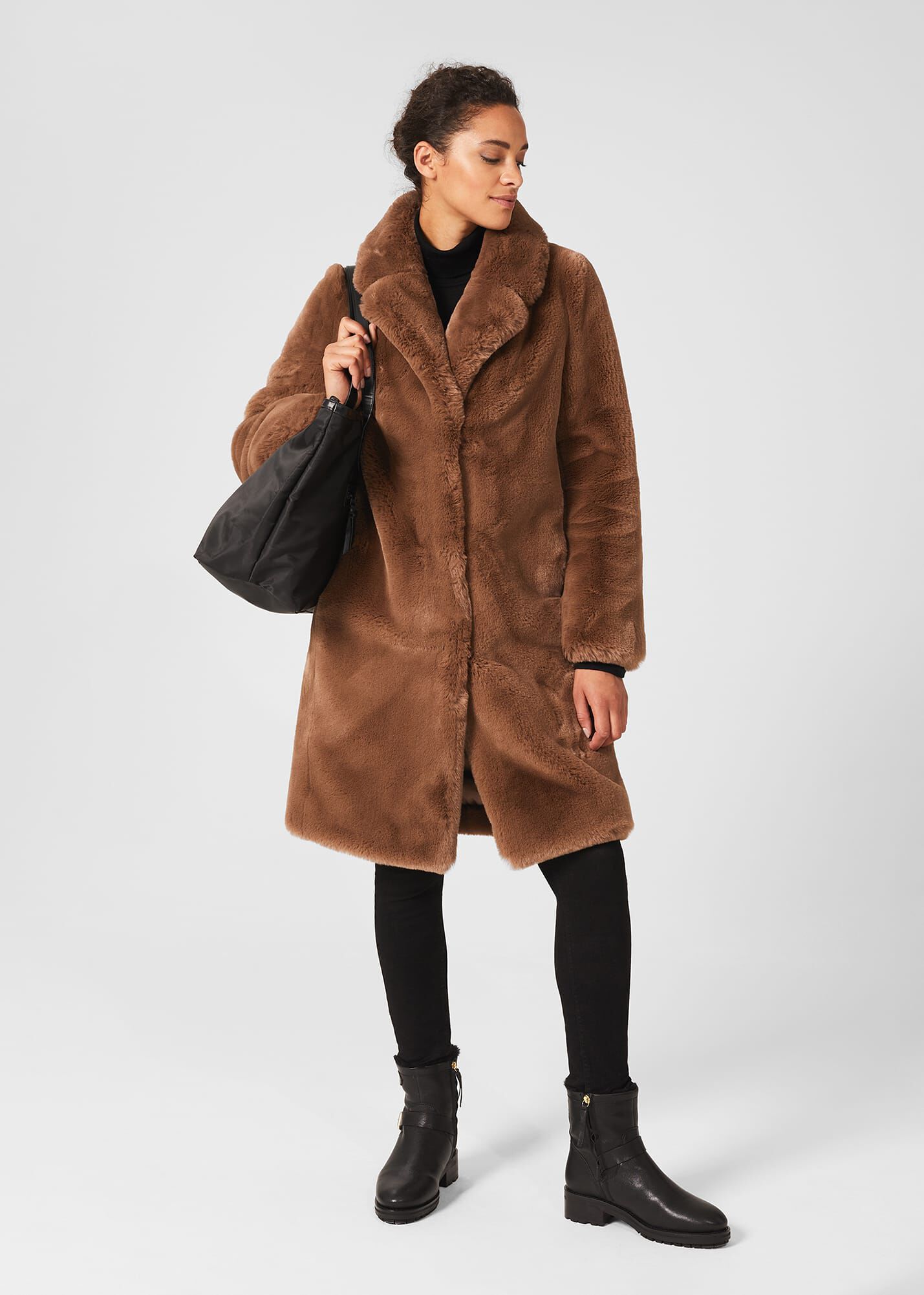 Georgia Faux Fur Coat