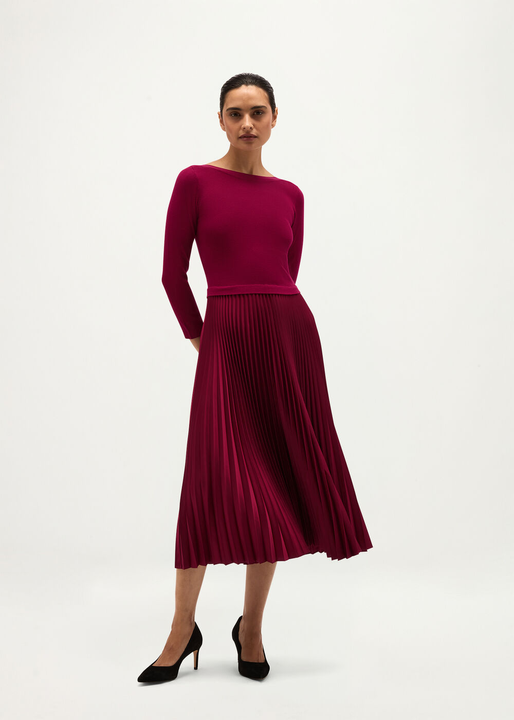 Petite Lucinda Knitted Dress
