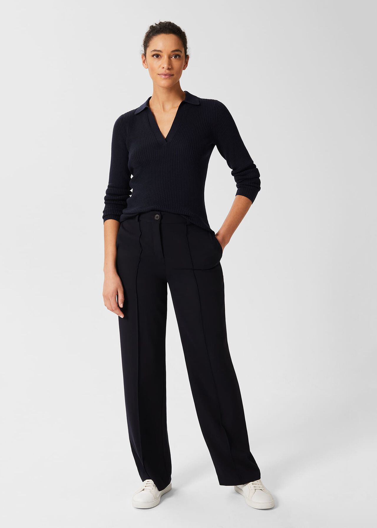 Alexis Merino Jumper, Navy, hi-res