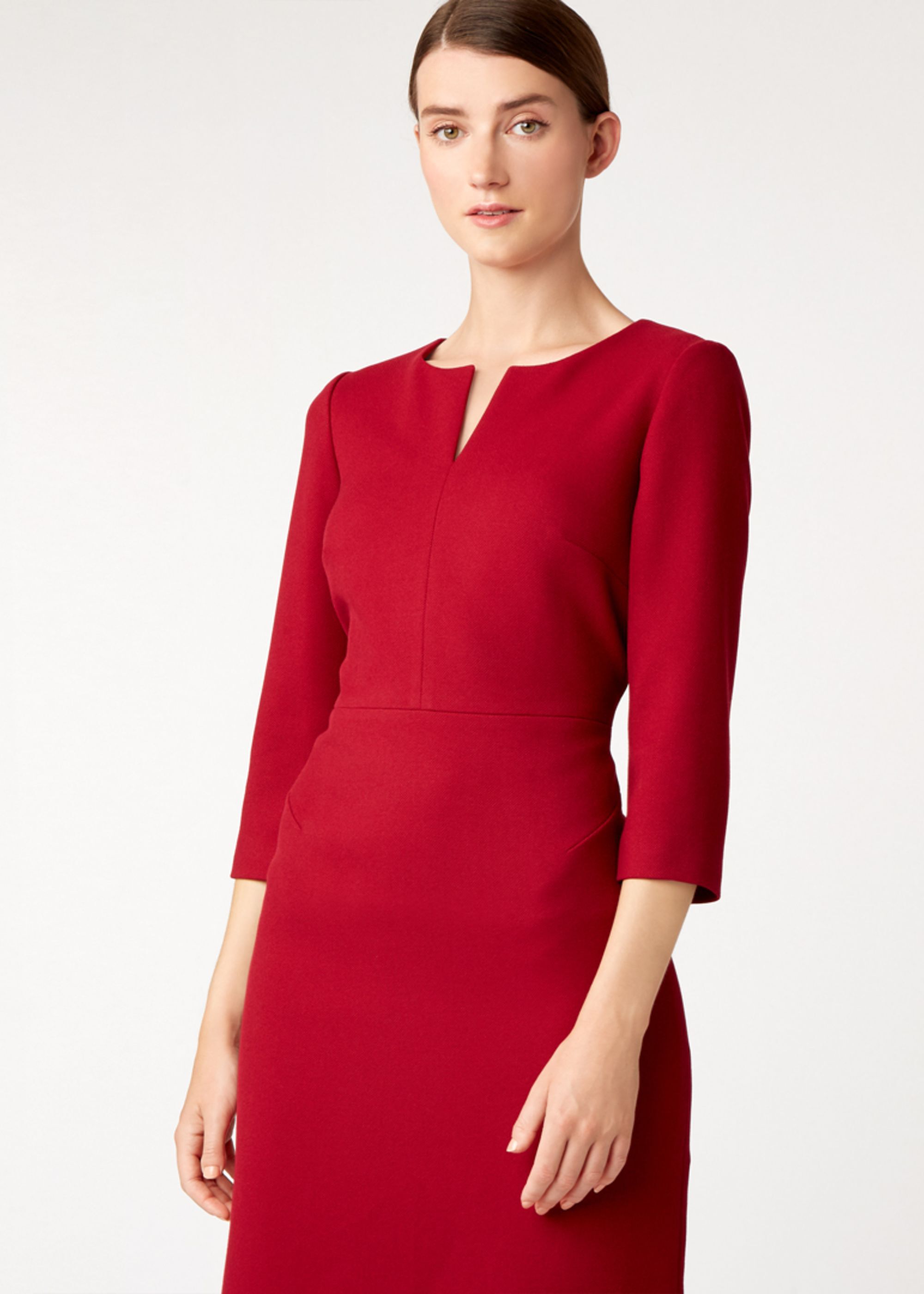 fit and flare dress with belt