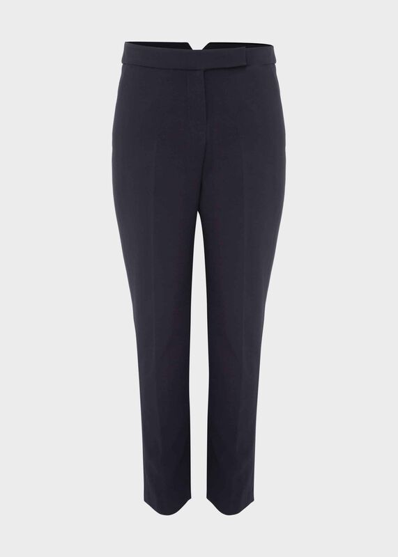 Leila Slim Trousers With Stretch