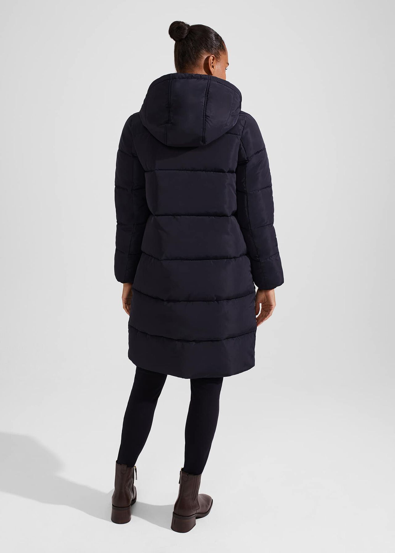 Petite Maeve Puffer, Navy, hi-res
