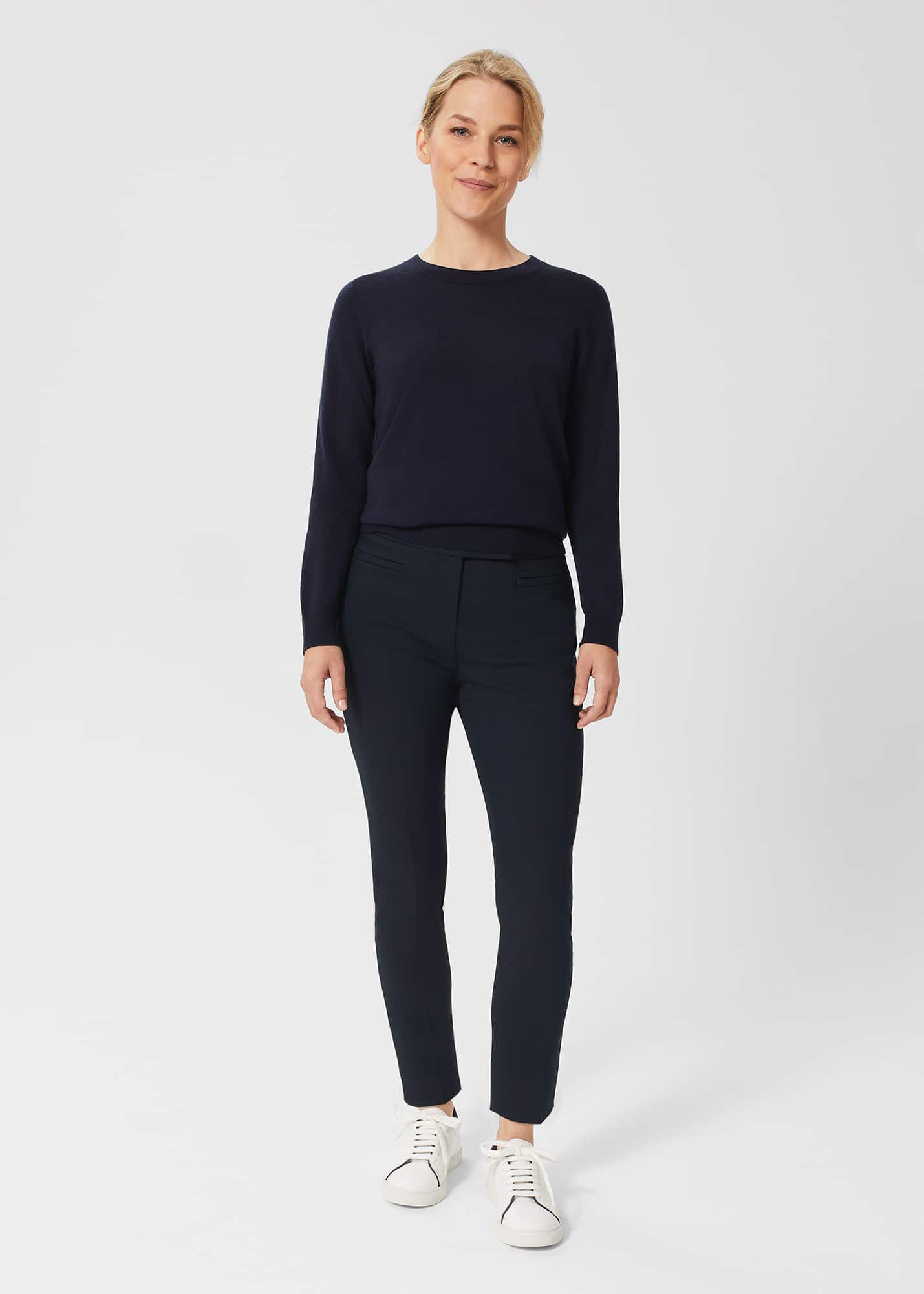 petite patterned trousers